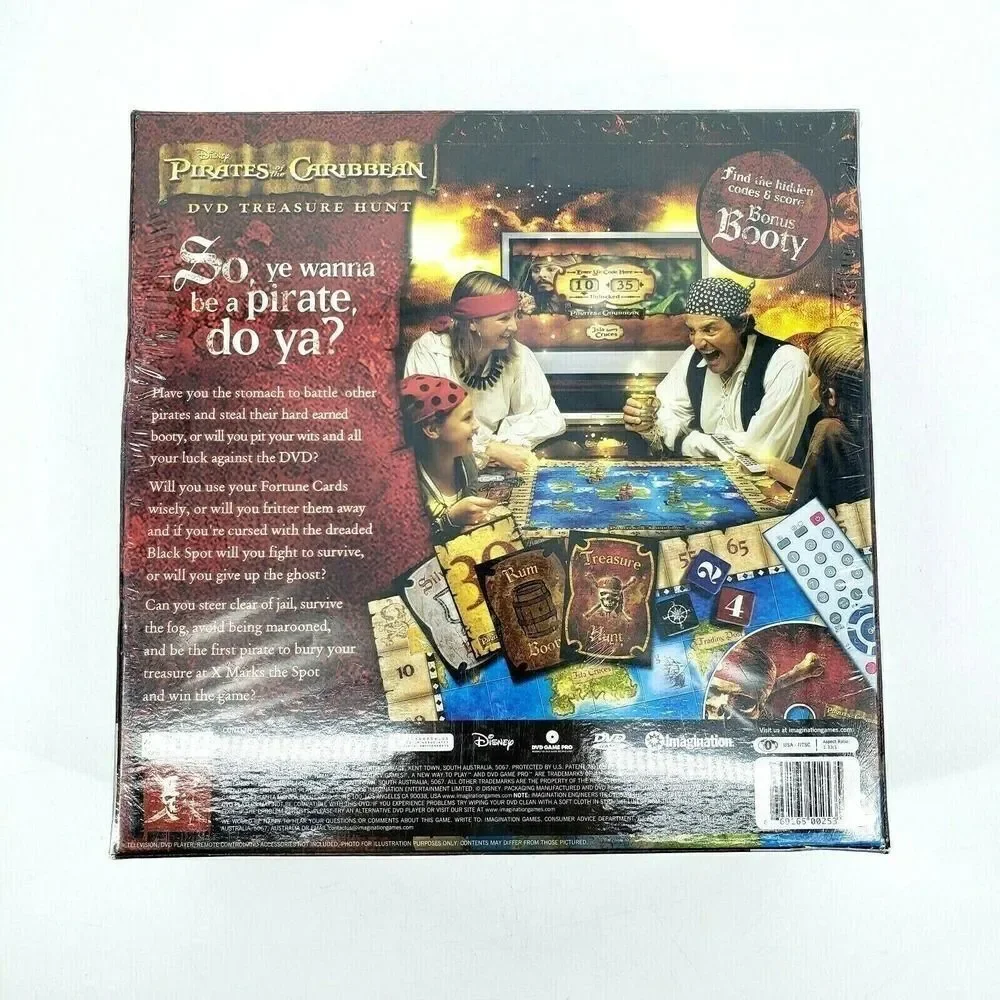 Disney Pirates of the Caribbean DVD‎ Board Game